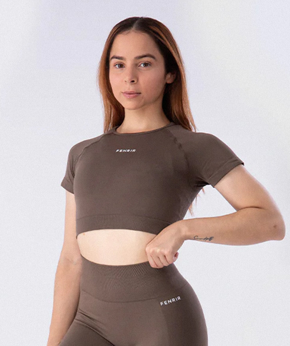Empower Crop Top SS