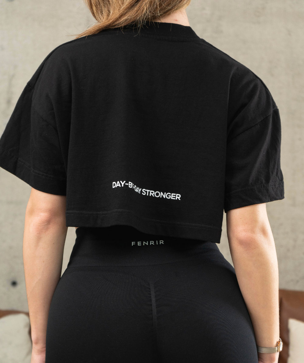 Oversized Core Crop Top