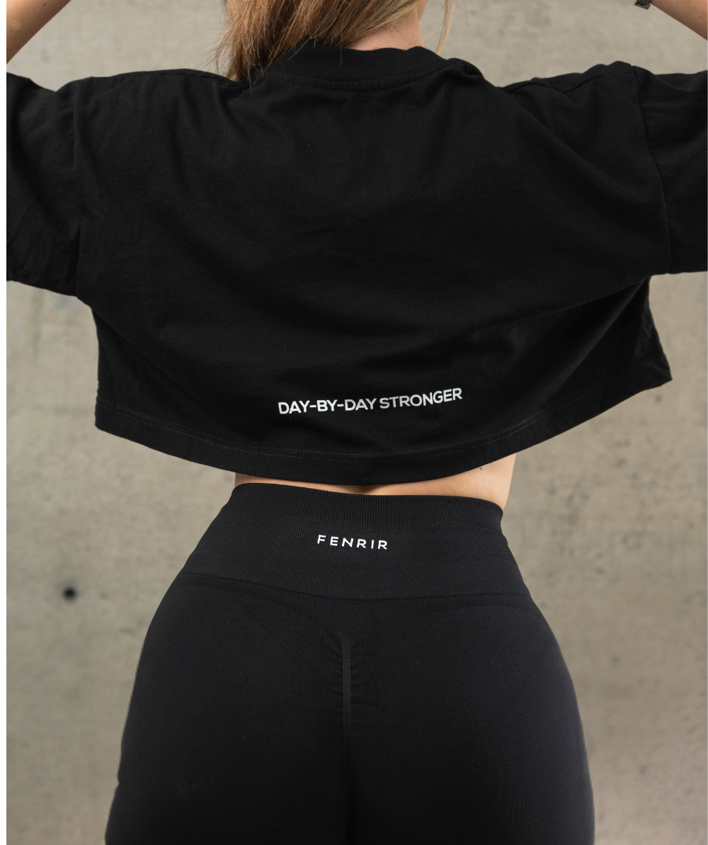 Oversized Core Crop Top