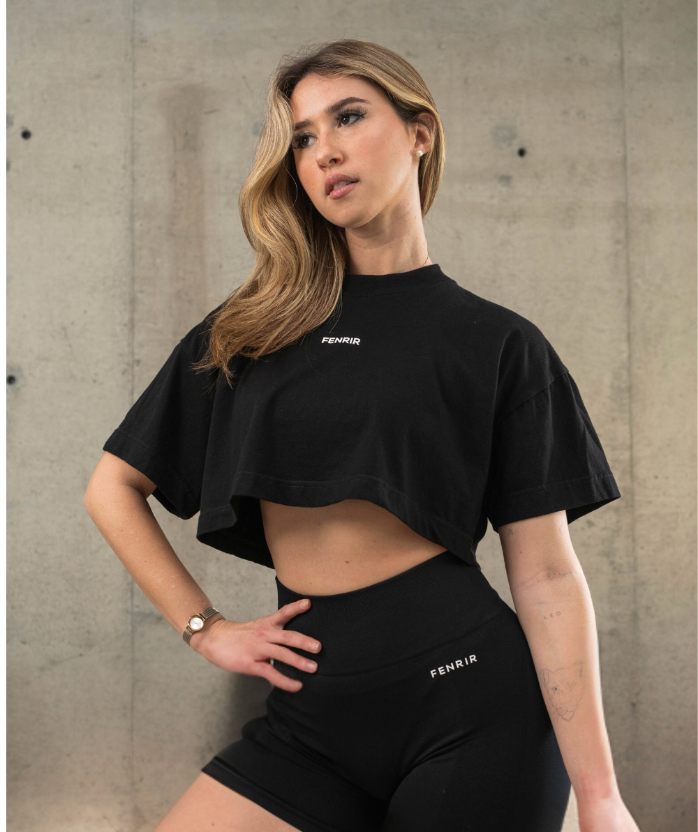 Oversized Core Crop Top
