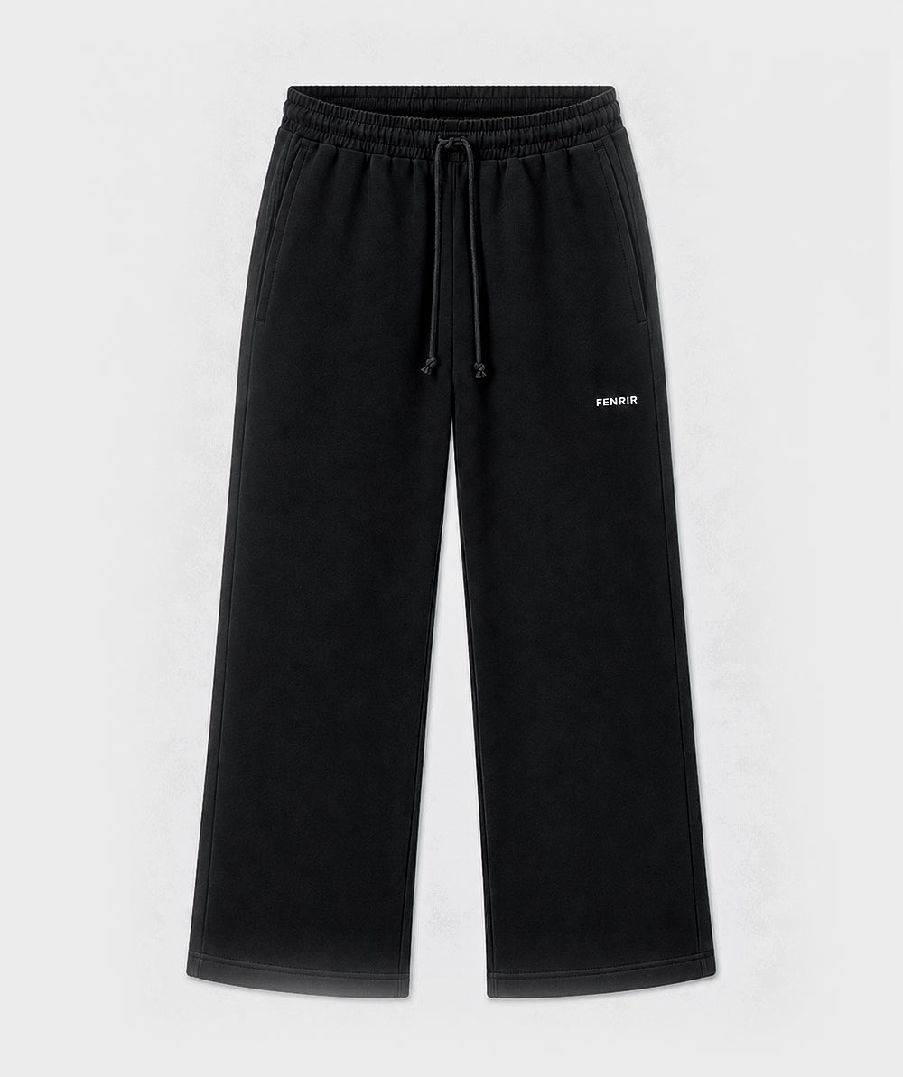 365 Cut Jogger Negro - detalle de cortes de diseño Fenrir