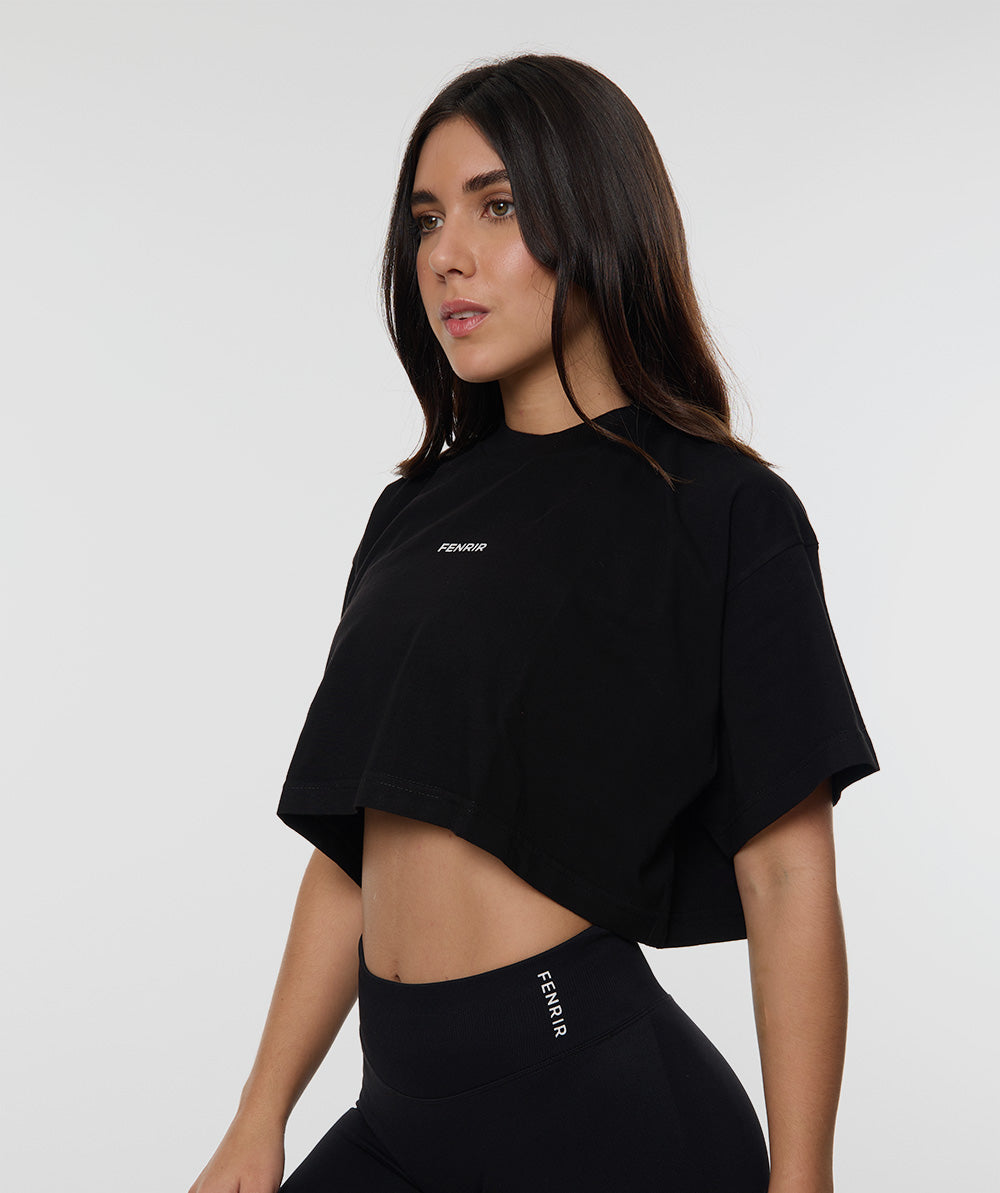 Oversized Core Crop Top