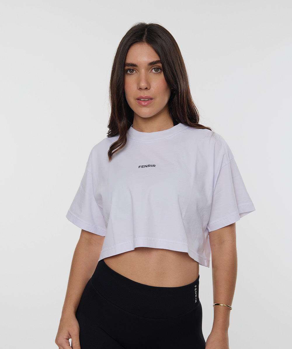 Oversized Core Crop Top