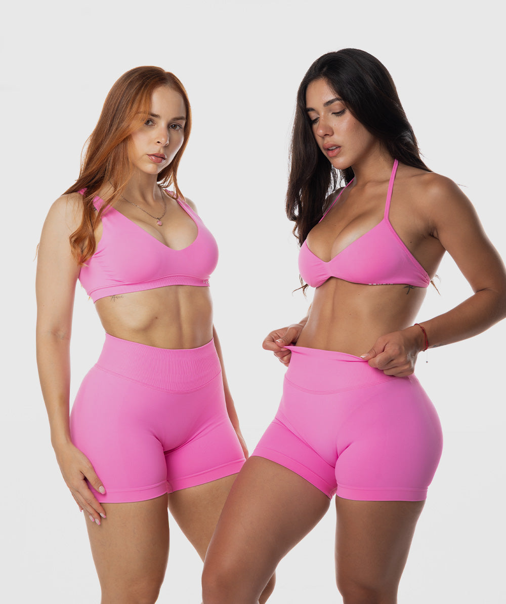 Conjunto Amplify CottonCandy - short vista 3