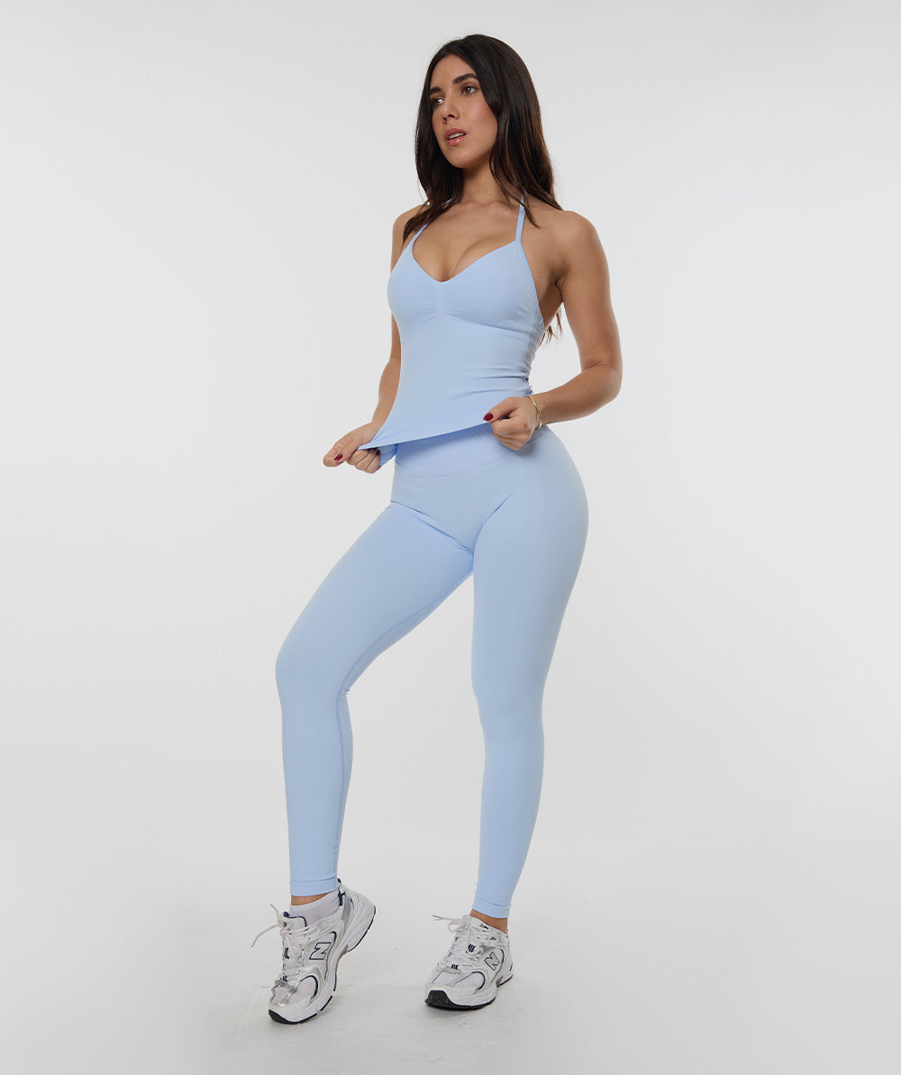 Compress Tank Top Celeste Ice