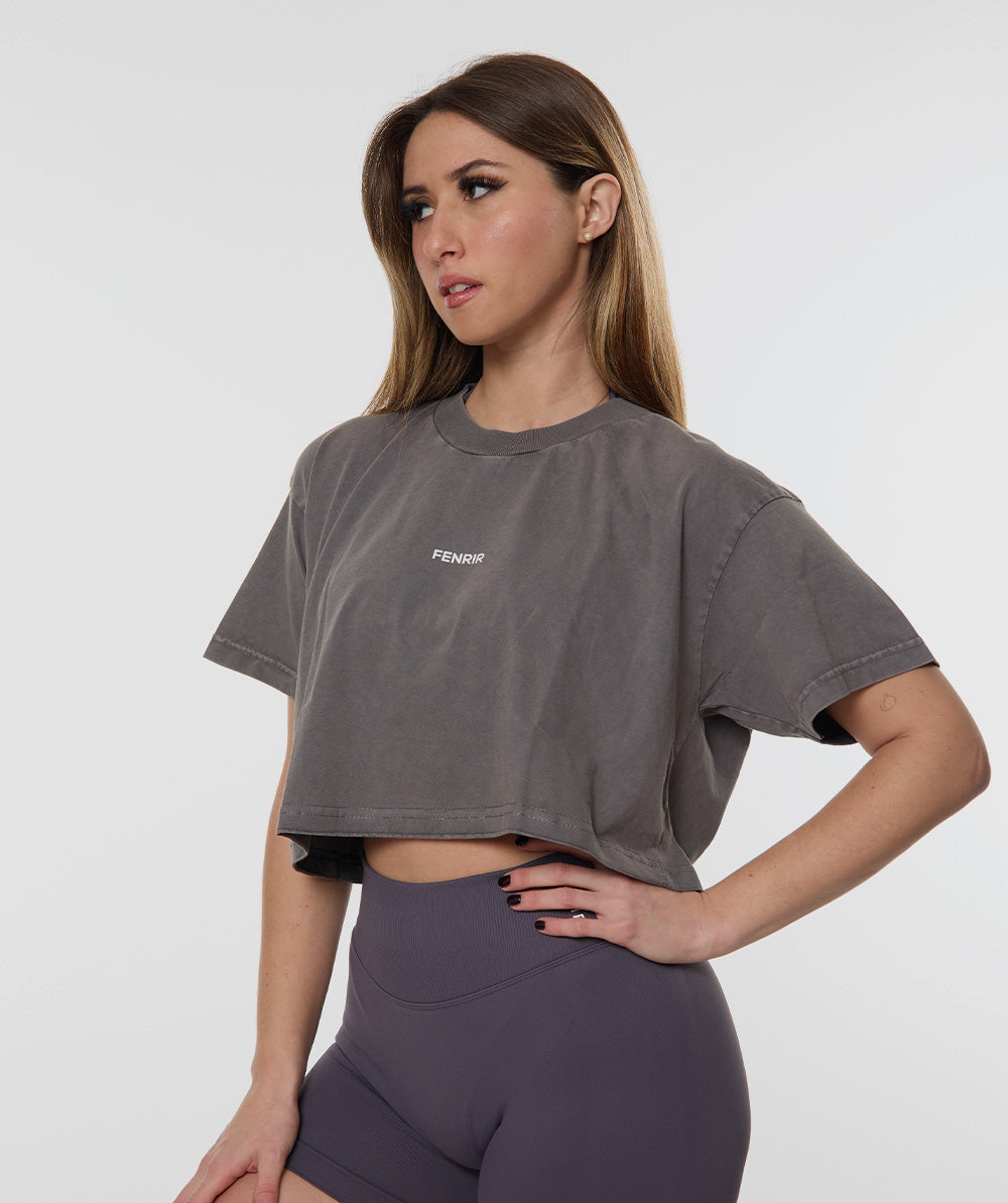 Oversized Core Crop Top