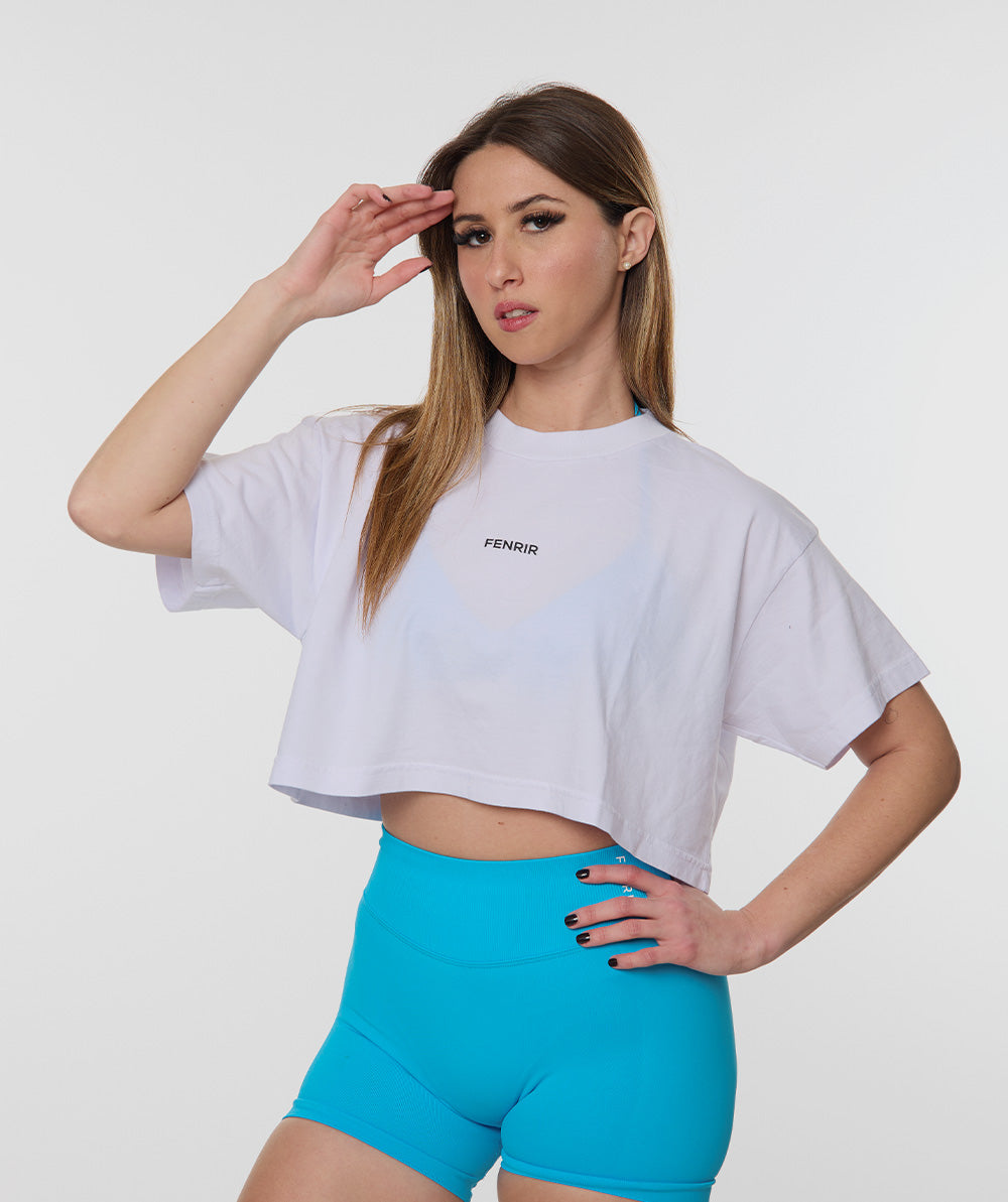 Oversized Core Crop Top