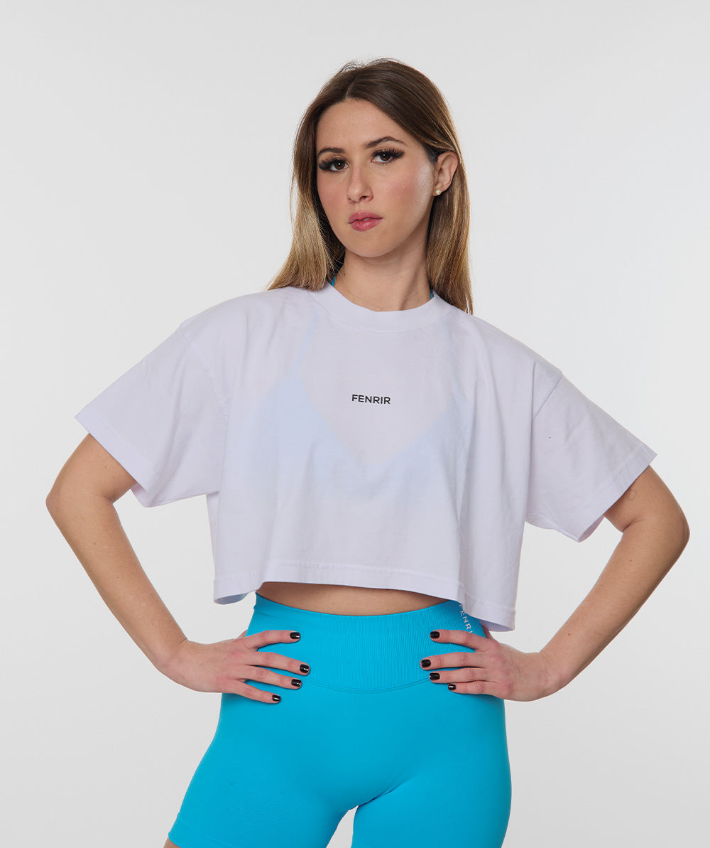 Oversized Core Crop Top