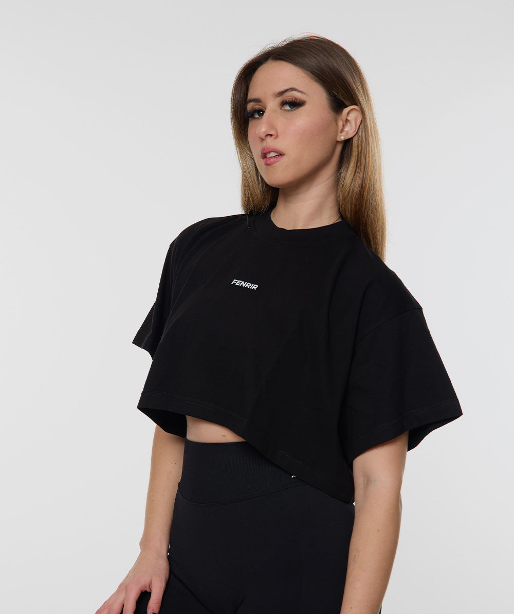 Oversized Core Crop Top