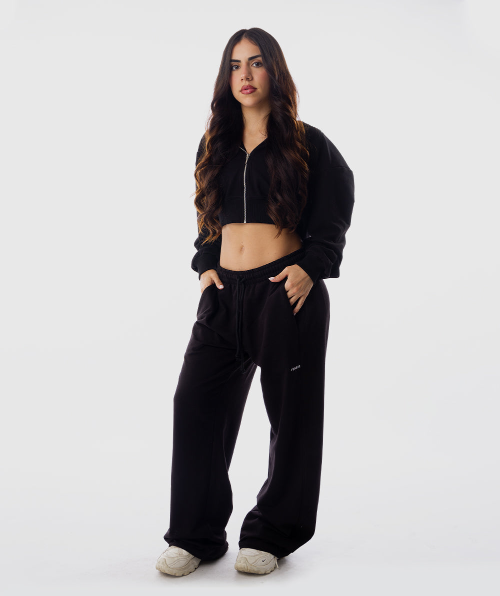 365 Cut Jogger Negro - outfit deportivo mujer Fenrir