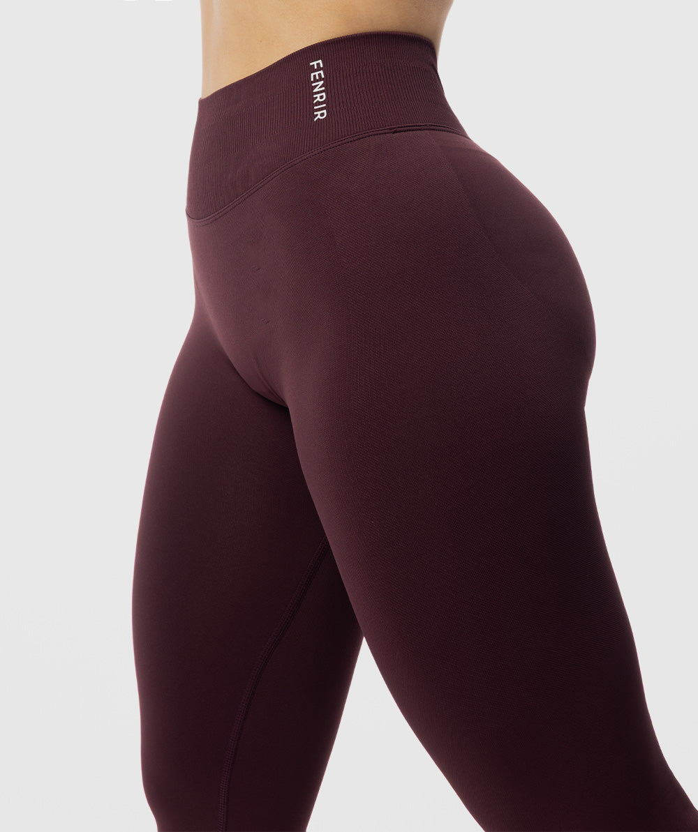 Amplify Seamless Leggings - Marron Brownie
