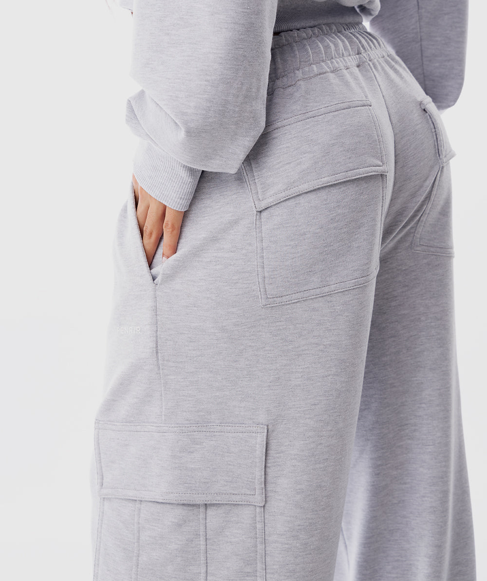 365 Pocket Cargo Jogger Gris Snow - jogger cargo cómodo Fenrir