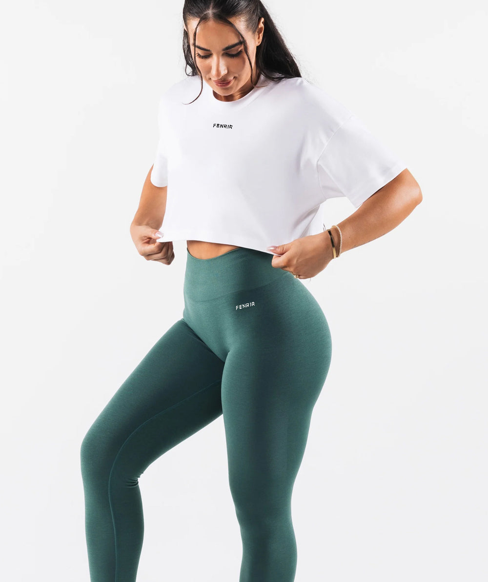 Oversized Core Crop Top