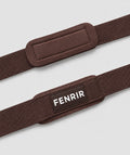 Straps Acolchados Fenrir marrones - detalle de correa y muñequera acolchada
