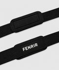 Straps Acolchados Fenrir negros - detalle de correa y muñequera acolchada