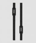Straps Acolchados Fenrir negros - correas de agarre para peso muerto