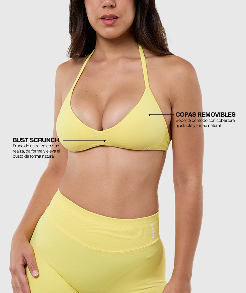 Scrunchie Bra
