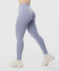 Amplify Seamless Leggings Celeste Grafito - legging deportivo mujer Fenrir