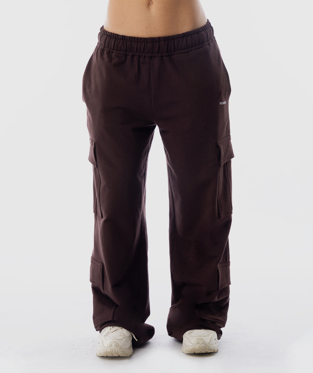 365 Pocket Cargo Jogger Marrón Espresso - jogger cargo mujer Fenrir