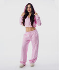 365 Comfy Slay Zip Hoodie Rosa Blush - casaca con capucha mujer Fenrir