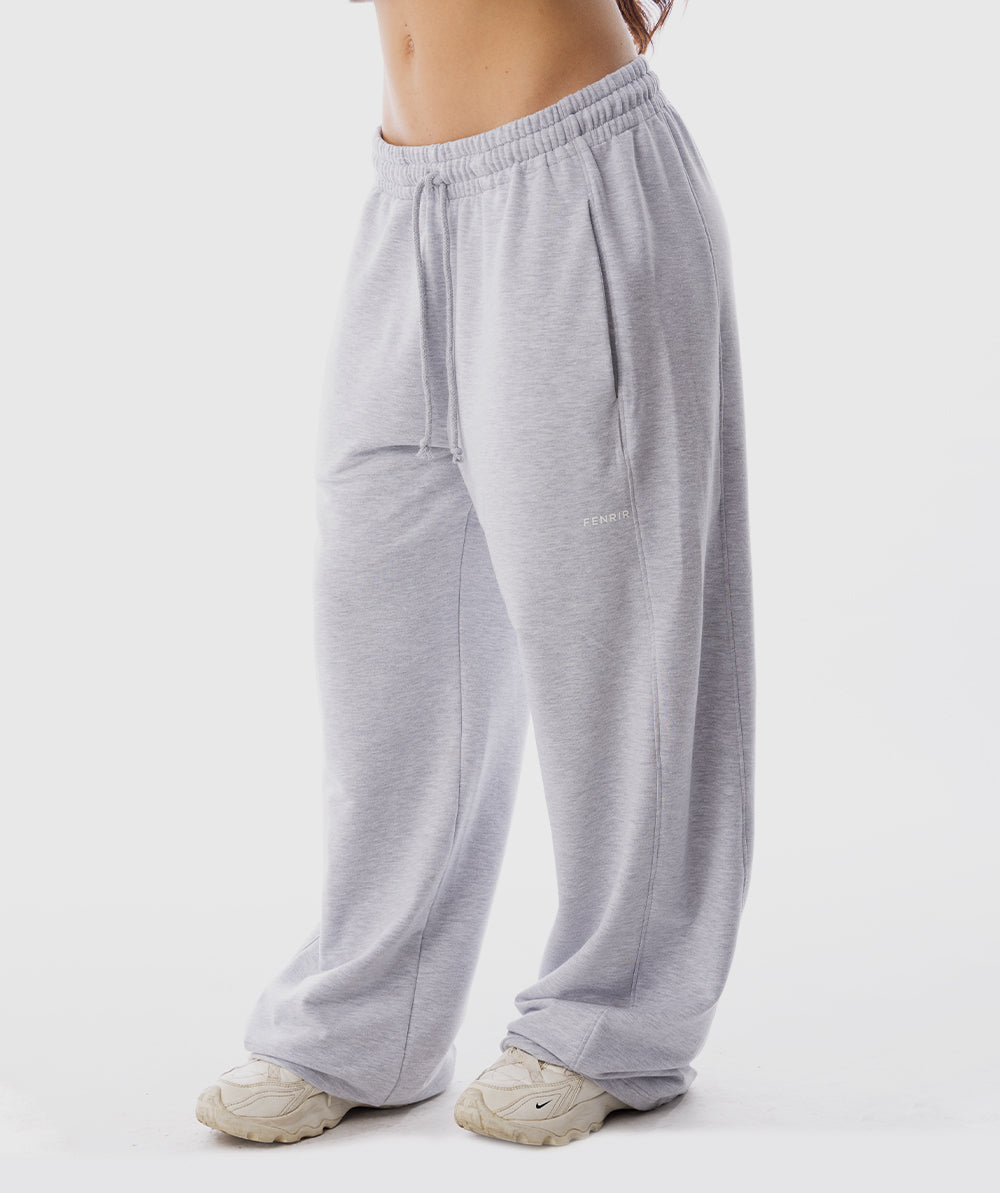 365 Cut Jogger Gris Snow - vista frontal jogger mujer Fenrir