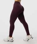 Amplify Seamless Leggings Marrón Brownie - legging deportivo mujer Fenrir