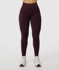 Amplify Seamless Leggings Marrón Brownie - legging deportivo mujer Fenrir (vista 5)