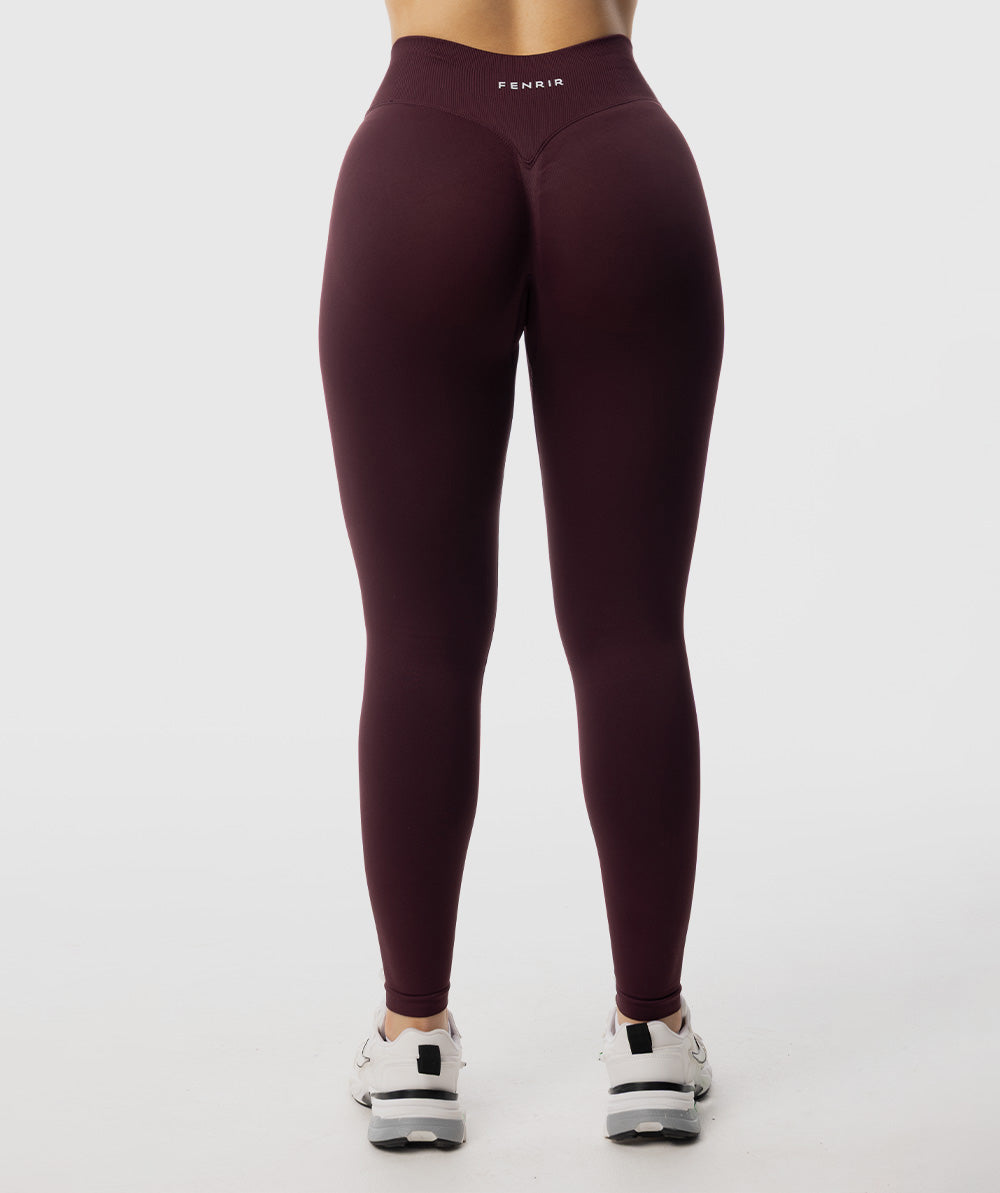 Amplify Seamless Leggings - Marron Brownie