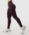 Amplify Seamless Leggings Marrón Brownie - legging deportivo mujer Fenrir (vista 8)