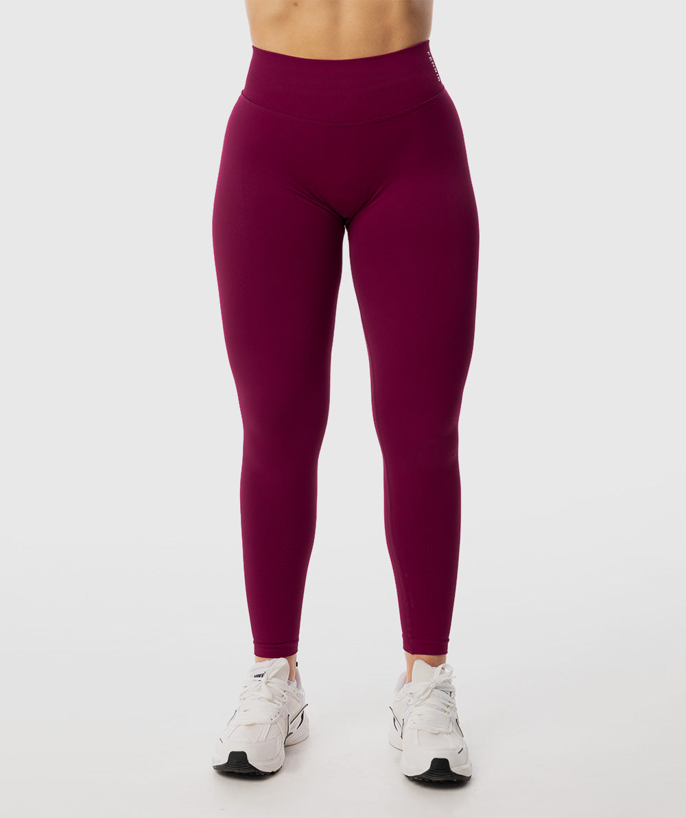 Amplify Seamless Leggings - Rojo Ruby