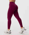 Amplify Seamless Leggings Rojo Ruby - legging deportivo mujer Fenrir