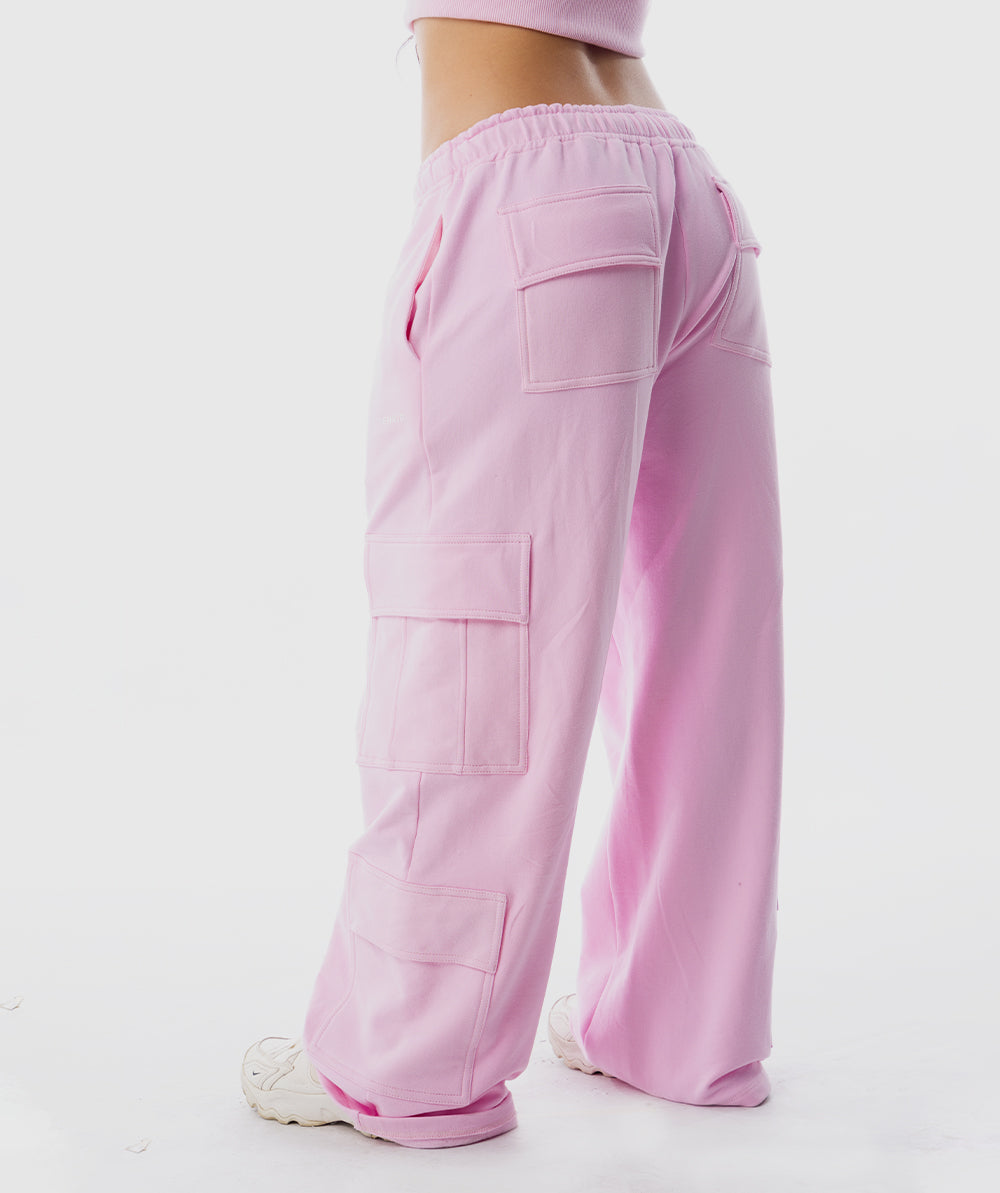 365 Comfy Pocket Cargo Jogger Rosa Blush - vista posterior cargo mujer Fenrir