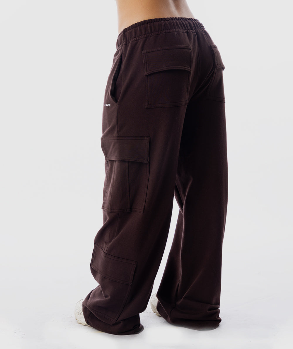 365 Pocket Cargo Jogger Marrón Espresso - vista posterior cargo mujer Fenrir