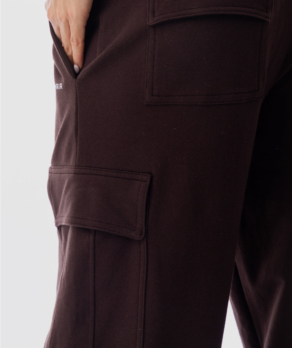 365 Pocket Cargo Jogger Marrón Espresso - detalle de bolsillos cargo Fenrir