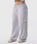 365 Pocket Cargo Jogger Gris Snow - vista frontal cargo mujer Fenrir