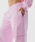 365 Comfy Pocket Cargo Jogger Rosa Blush - jogger cargo suave Fenrir