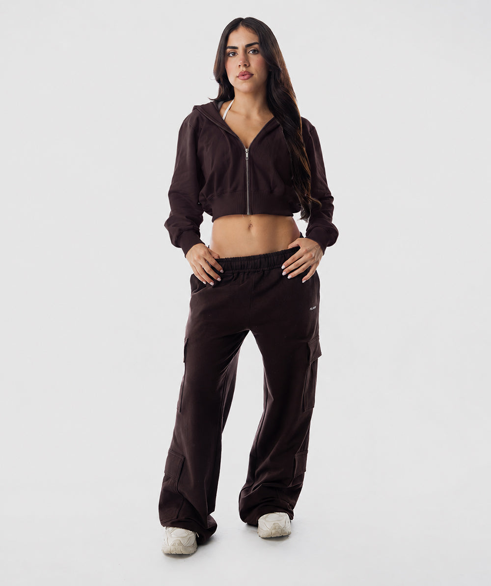 365 Pocket Cargo Jogger Marrón Espresso - outfit deportivo mujer Fenrir
