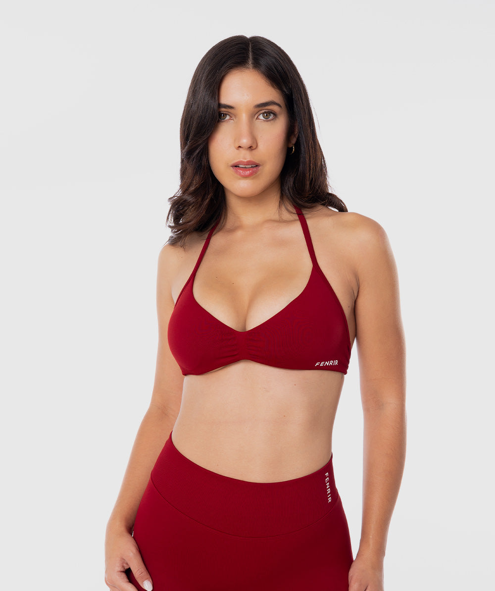 Scrunchie Bra Rojo