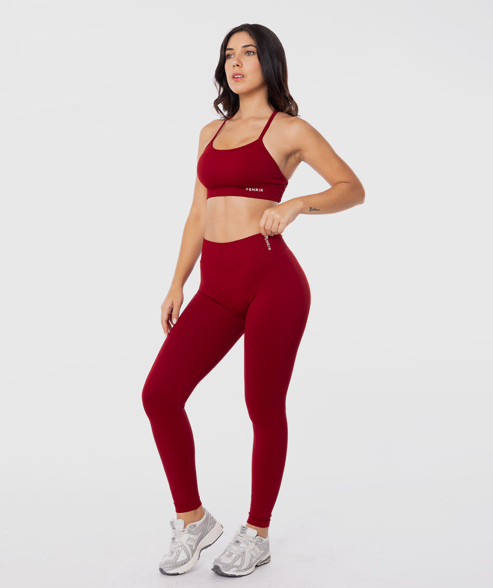 Strappy Bra Rojo