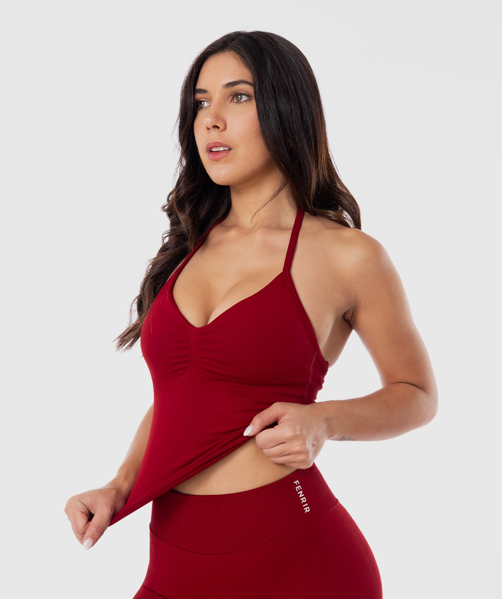 Compress Tank Top Rojo