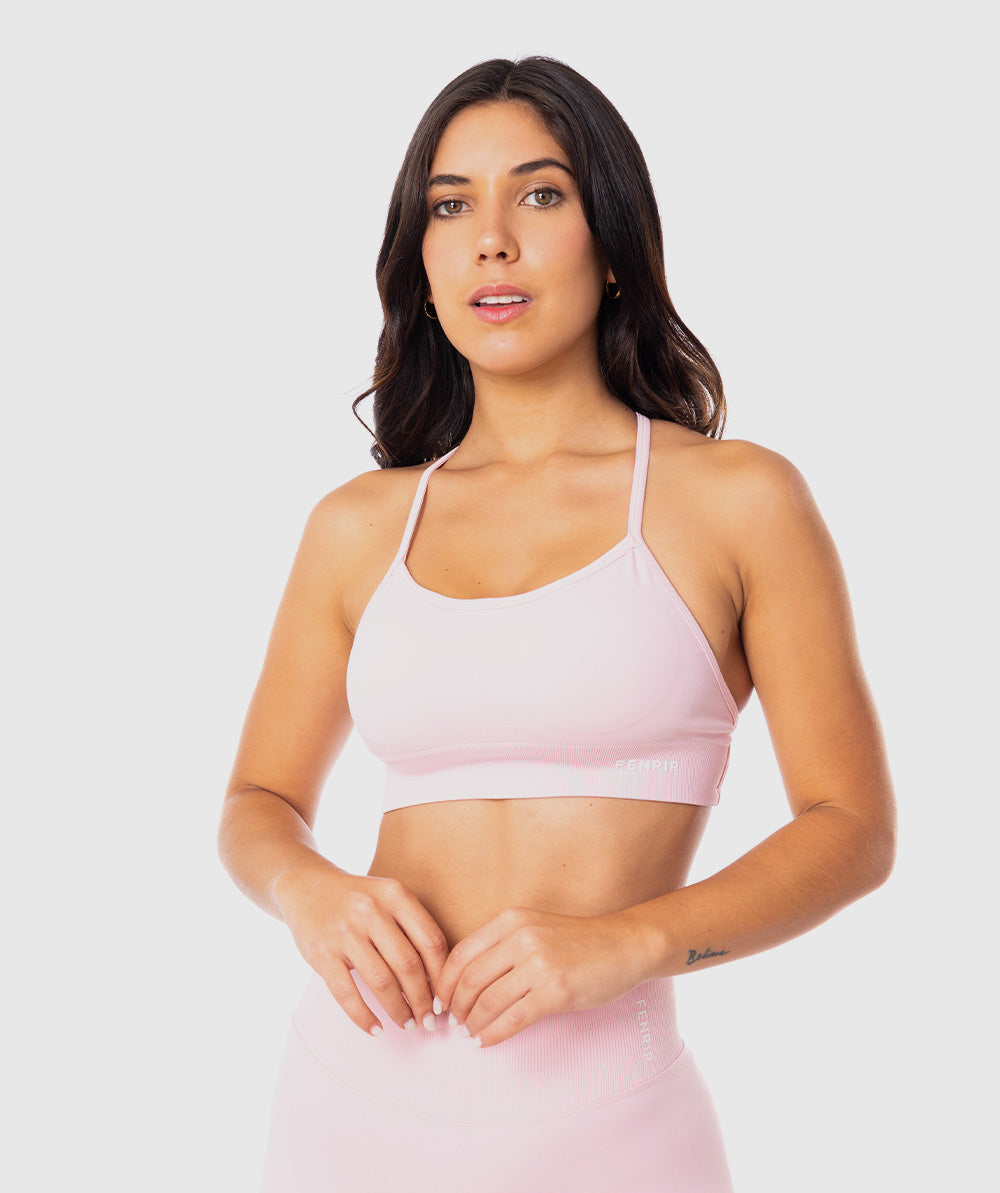 Strappy Bra Rosa
