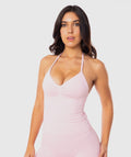Compress Tank Top Rosa Blossom - top deportivo mujer Fenrir