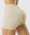 Amplify Seamless Shorts Amarillo ButterCream - short deportivo mujer Fenrir