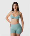 Scrunchie Bra Pistacho - bra deportivo mujer Fenrir