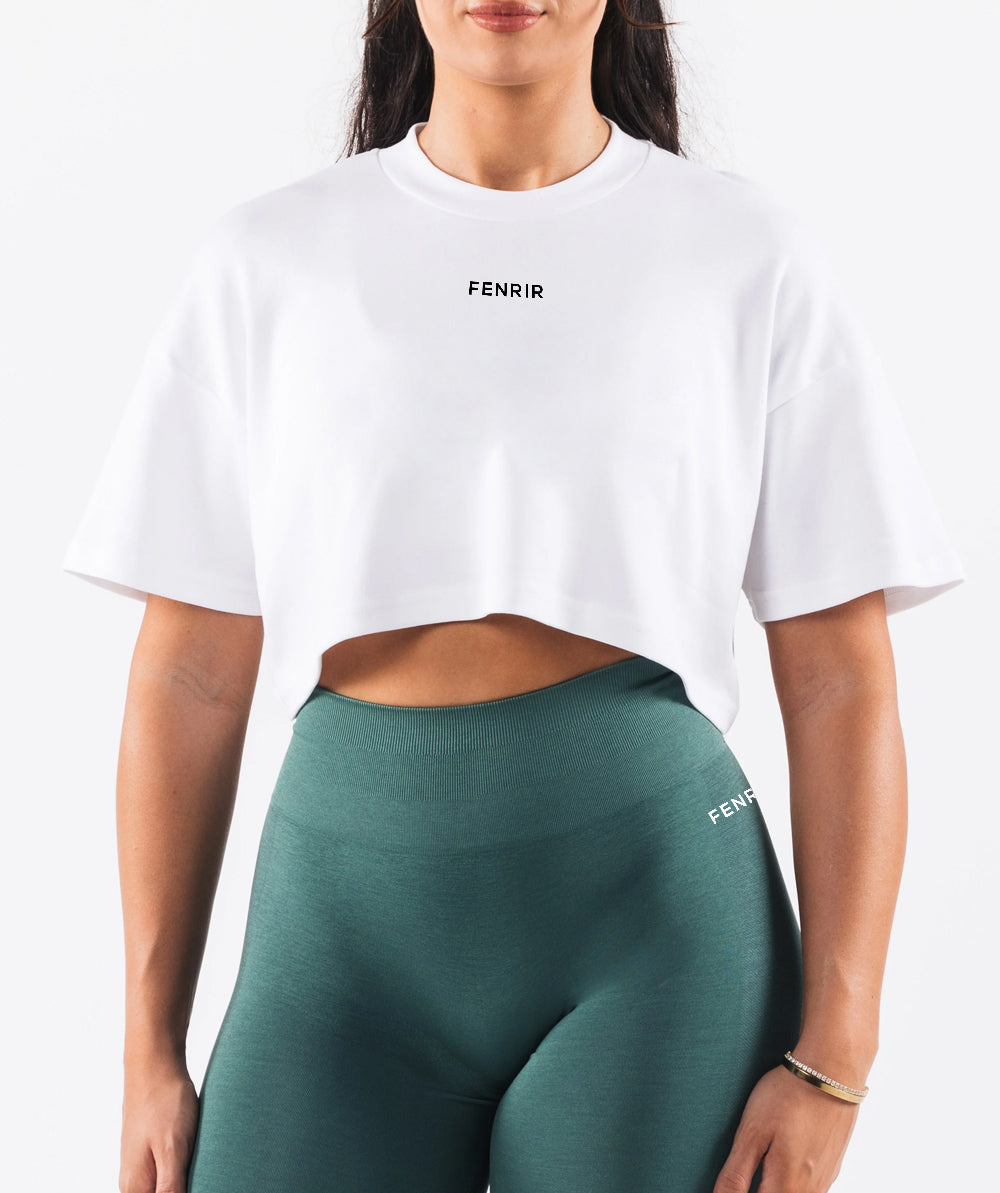 Oversized Core Crop Top