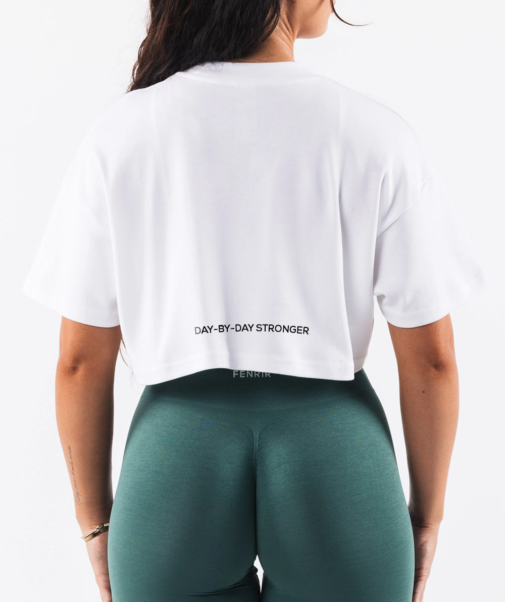 Oversized Core Crop Top