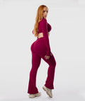 Amplify Flared Pants Rojo Ruby 8