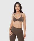 Conjunto Amplify Mocha | Short + Bra