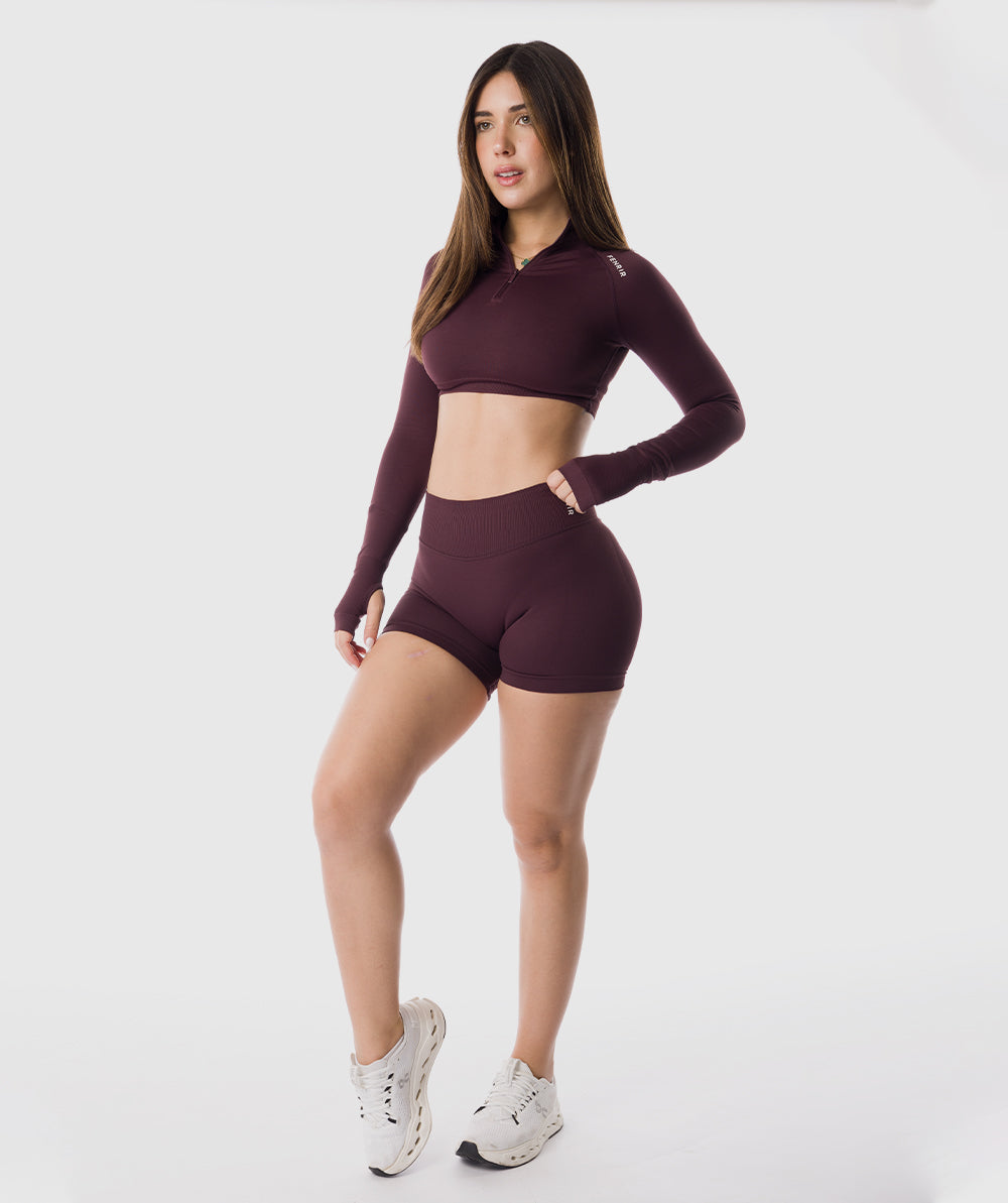 Casaca Zippy Crop Amplify